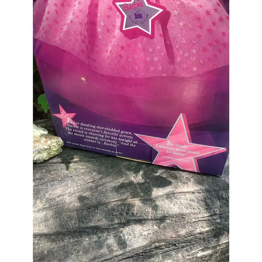 1993 SuperStar Barbie 10592 Wal-Mart Vintage NIB New Movie Poster Trophy Toy